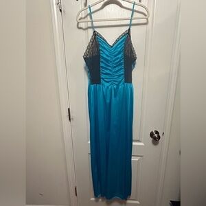 Vintage 80s 70s Undercover Wear nightgown womens L Fairycore babydoll slip dress